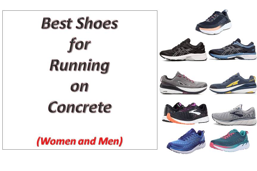 10 Best Shoes for Running on Concrete Women and Men