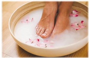 Use Foot Soak Therapy