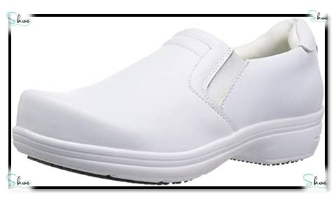 white leather shoes for nursing school