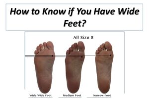 How to know if you have wide feet