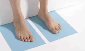 Measure both feet