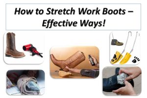 How to Stretch Work Boots