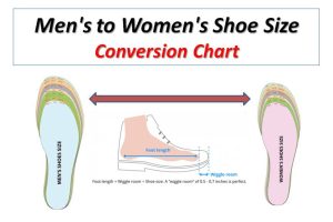 How to Convert Men's to Women's Shoe Size