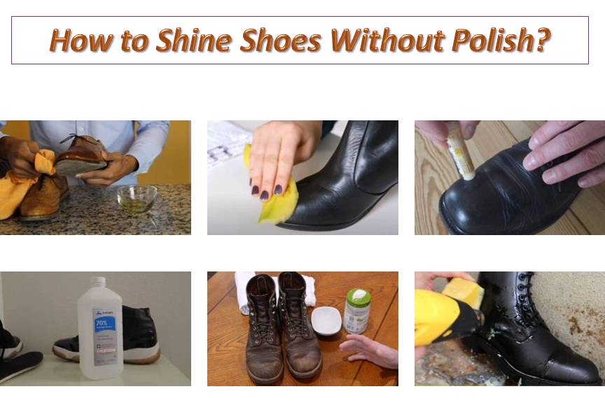 How to Shine Shoes Without Polish