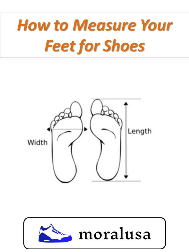 How To Measure Shoe Size Moral USA